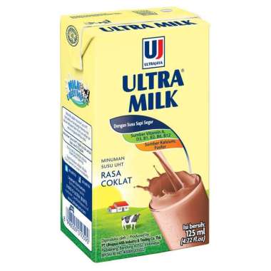 ULTRA MILK COKELAT SUSU UHT 125ml