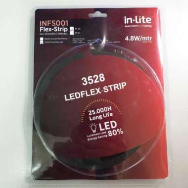 Lampu LED Strip Inlite 3528 IP20 INFS001 Kuning