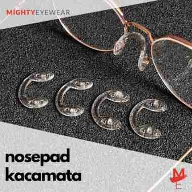 Nosepad Baut Sambung Silikon Bantalan Hidung Kacamata Nosepad 1 Pc