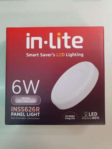 Downlight Panel Outbow 6w Inlite / Bulat