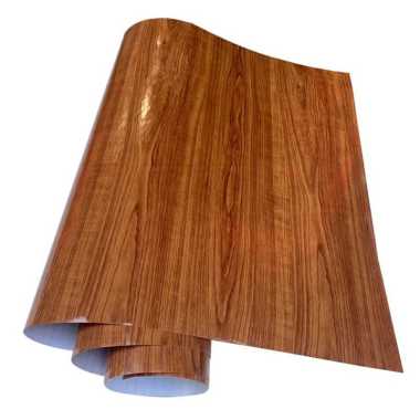Gentleman Car Sticker 3D Vinyl Wood Glossy Stiker Wrap Panel Dashboard Serat Kayu Mobil Model C