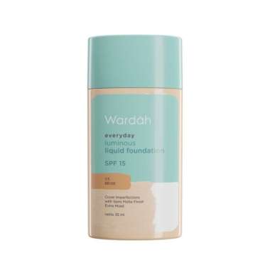 Wardah Everyday Luminous Liquid Foundation Beige