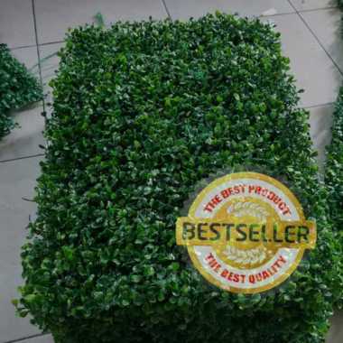 Pusat Daun Rambat Dinding Dolar Dolaran Sintetis Premium Rapat 40x60Cm