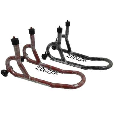 Standar Pedok Depan ninja 150RR Standar Paddock Depan Ninja R RR 150 warna Merah