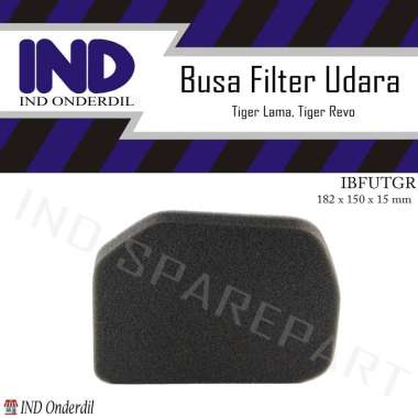 IND Onderdil Busa Filter-Saringan Udara Motor for Honda Tiger Old/ Tiger New/ Revo/ Revolution/TIREV