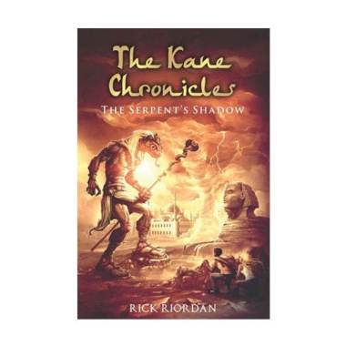 Mizan Buku Novel The Kane Chronicles 3 The Serpents Shadow | Fantasi Multicolor