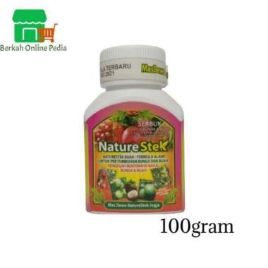Nature Stek Buah 100gram Pupuk Nutrisi Tanaman Cepat Berbuah