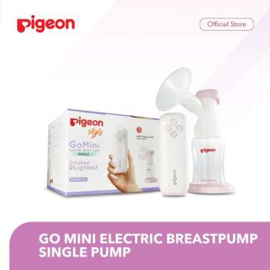Pompa Asi Elektrik Pigeon Go Mini GoMini Single Electric Breast Pump Breastpump Tunggal PUTIH
