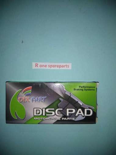 dispad kampas rem cakram blade revo absolute Hitam Silver