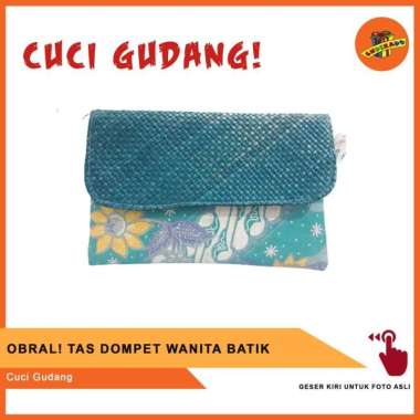 OBRAL! TAS DOMPET WANITA BATIK MAKASSAR - Cuci Gudang