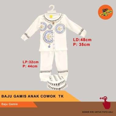 BAJU GAMIS ANAK COWOK TK - Setelan Baju Gamis Anak