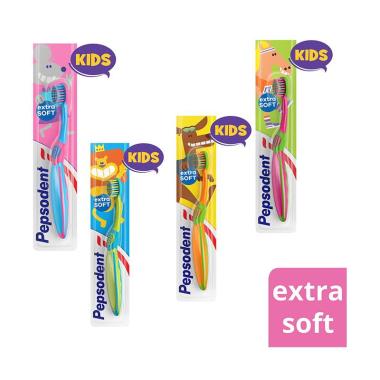 Pepsodent Kids Extra Soft Sikat Gigi Anak Random