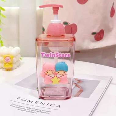 Pump Botol Karakter / Tempat Sabun Cair Shampoo Hello Kitty My Melody lts