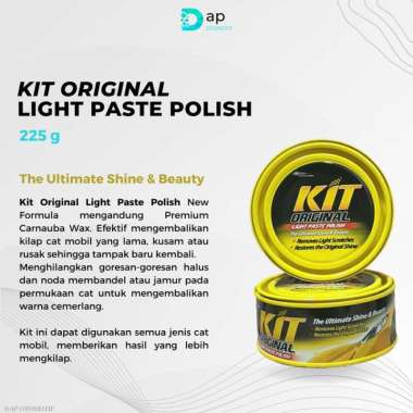 Paste Kit Original Pengkilap Mobil Motor 225gr