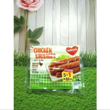 Promo Harga BELFOODS Chicken Sausages 200 gr - Blibli