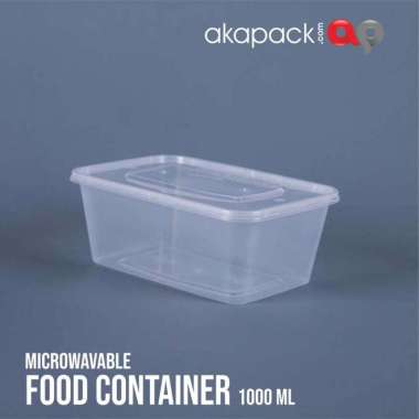 Food Container KIIP 1000ML/ wadah makanan kotak / thinwall KIIP MERK KIIP