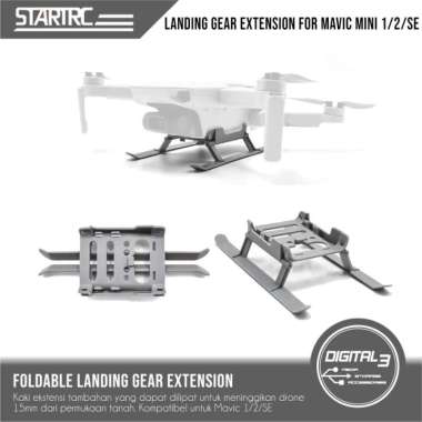 STARTRC Landing Gear Foldable Stand Extensions for DJI Mini / 2 / SE