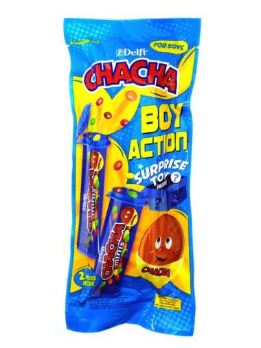 Coklat Permen Delfi Cha Cha Chacha Minis Surprise 2X17Gr