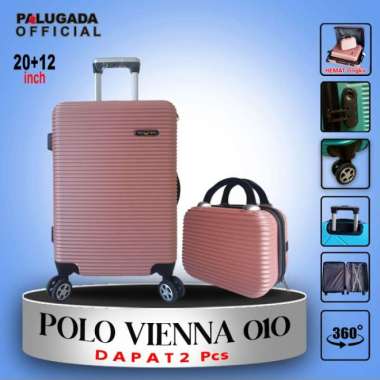 BELI 1 GRATIS 1, KOPER POLO 010 20+GRATIS 12 INCH POLO VIENNA warna ungu tua