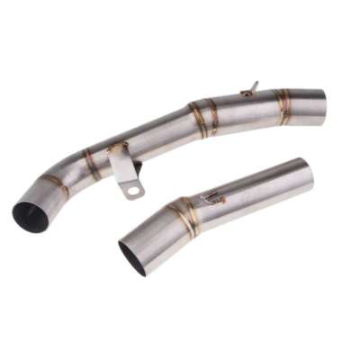 51mm Slip on Motorcycle Exhaust Middle Pipe for Kawasaki Z1000 2010-2014