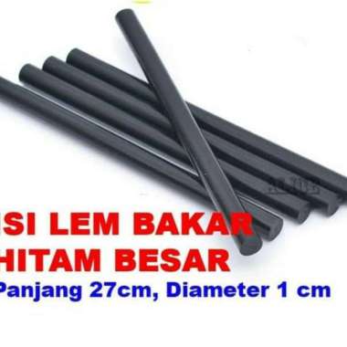 Isi lem bakar / lilin tembak hitam lem rambut sambung 27cm