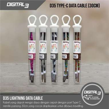 Digital 3 Cable Type C 30CM Type-C Kabel Data Android Fast Charging QC
