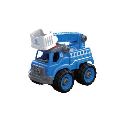 OKIEDOG DIY MINI TRUCK - LADDER TRUCK (MAINAN BONGKAR PASANG ANAK)