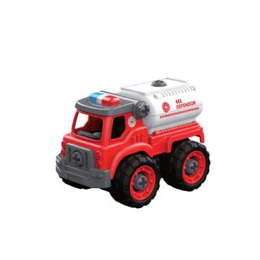 OKIEDOG DIY MINI TRUCK - TANK TRUCK (MAINAN BONGKAR PASANG ANAK)