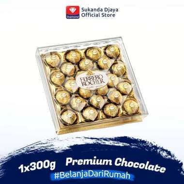Promo Harga Ferrero Rocher Chocolate T24 300 gr - Blibli