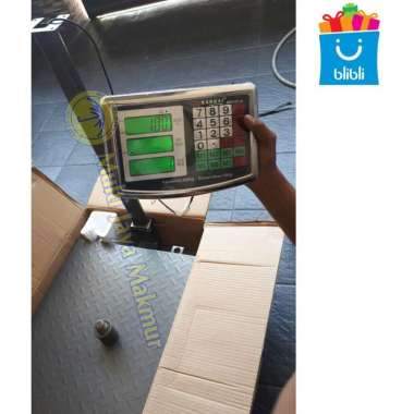 NANKAI TIMBANGAN DUDUK DIGITAL 500KG hijau