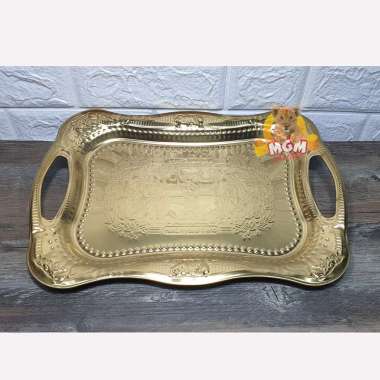 Nampan Arab Emas Nampan emas Nampan Gold Arab 36x25CM gold