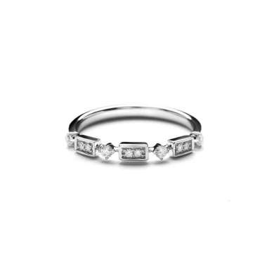 Lino and Sons - Cincin Berlian F VVS (Louisiana Diamond Ring) 15