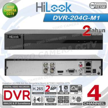 DECORDER CCTV 4CH HILOOK DVR 204G M1 4 CHANNEL