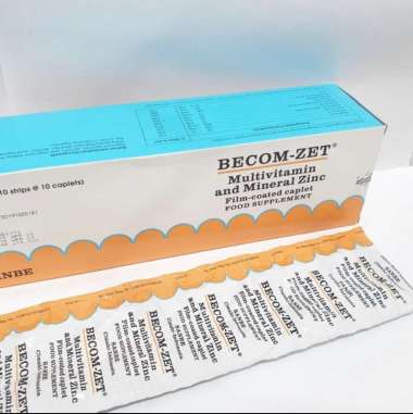 Becom Zet multivitamin dan mineral, SANBE