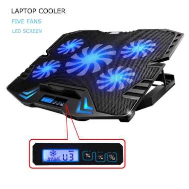 Jual Allyoucanbuy Cooling Pad Laptop Pendingin Laptop Cooler Fan 5 Kipas Online Desember 2020 Blibli