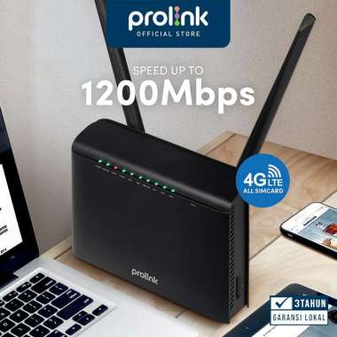 Prolink SIM 4G LTE UNLOCK Fixed line Modem WiFi Router CAT 6 Dual band