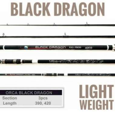 JORAN PANCING SURF ORCA BLACK DRAGON 390 420 - 390 420