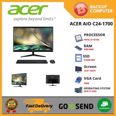 ACER AIO C24-1700 I3 1215U