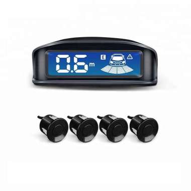 Sensor Parkir Depan Belakang 4 Titik Hitam LED Display | Sensor Mobil Mundur