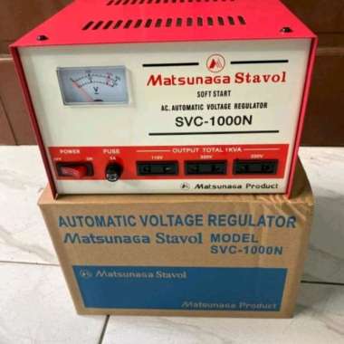 Stabilizer Matsunaga 1000watt -Stavol SVC 1000N Matsunaga