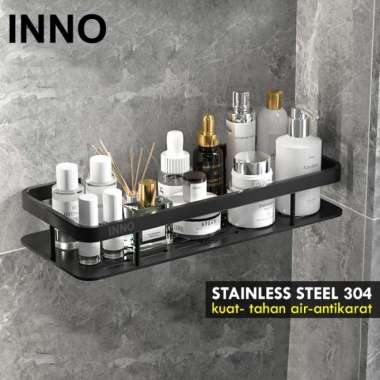 INNO Rak Sabun Kamar Mandi Dinding Stainless TERBAIK Multicolor