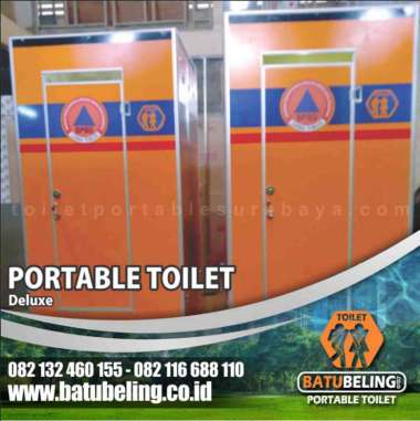 Toilet Portable Camping Outdoor Dewasa Lansia WC Duduk Tipe Deluxe Single