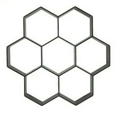 Cetakan Paving Block DIY Paving Blok Mudah Praktis Cetakan Jalan Teras LEBAH BESI