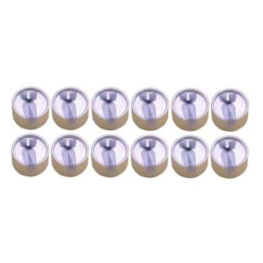 12pcs Ribbon Embellishment Round Shape Jewelry Earring Ear Stud Gift Boxes 