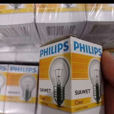 Lampu Pijar Bohlam 15 Watt Kuning Klasik Ayam Itik Siawet Philips