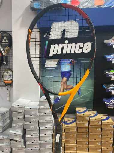 Raket Tenis Prince Bandit 110 BK/OR/RD [255 gram / 110 inc] Multicolor
