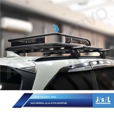 JSL Rack Universal Model Activo Adventure Roof Rack Black