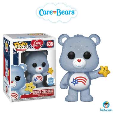 Funko POP! Care Bears - America Cares Bear [Funko-Shop Exclusive] #638