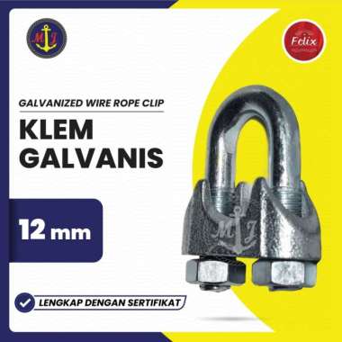 KLEM 12 MM // WIRE ROPE CLIP GALVANIZED