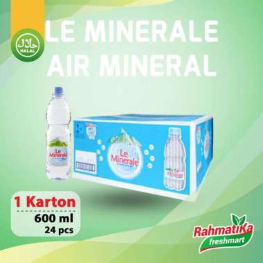 Promo Harga Le Minerale Air Mineral 600 ml - Blibli